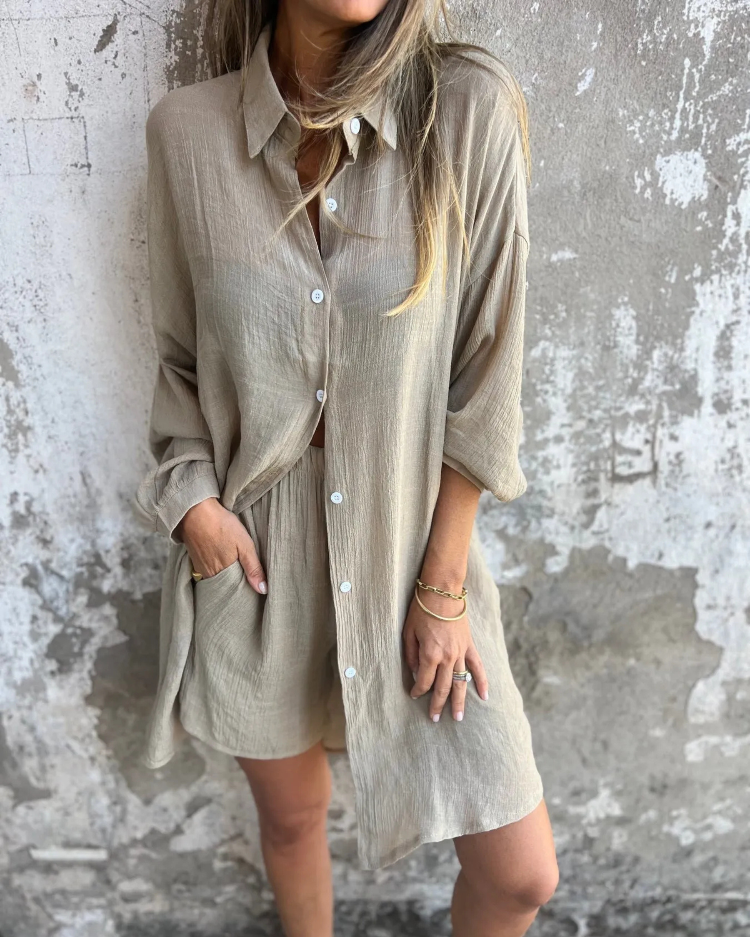 Eva™ | Casual tweedelige zomerset