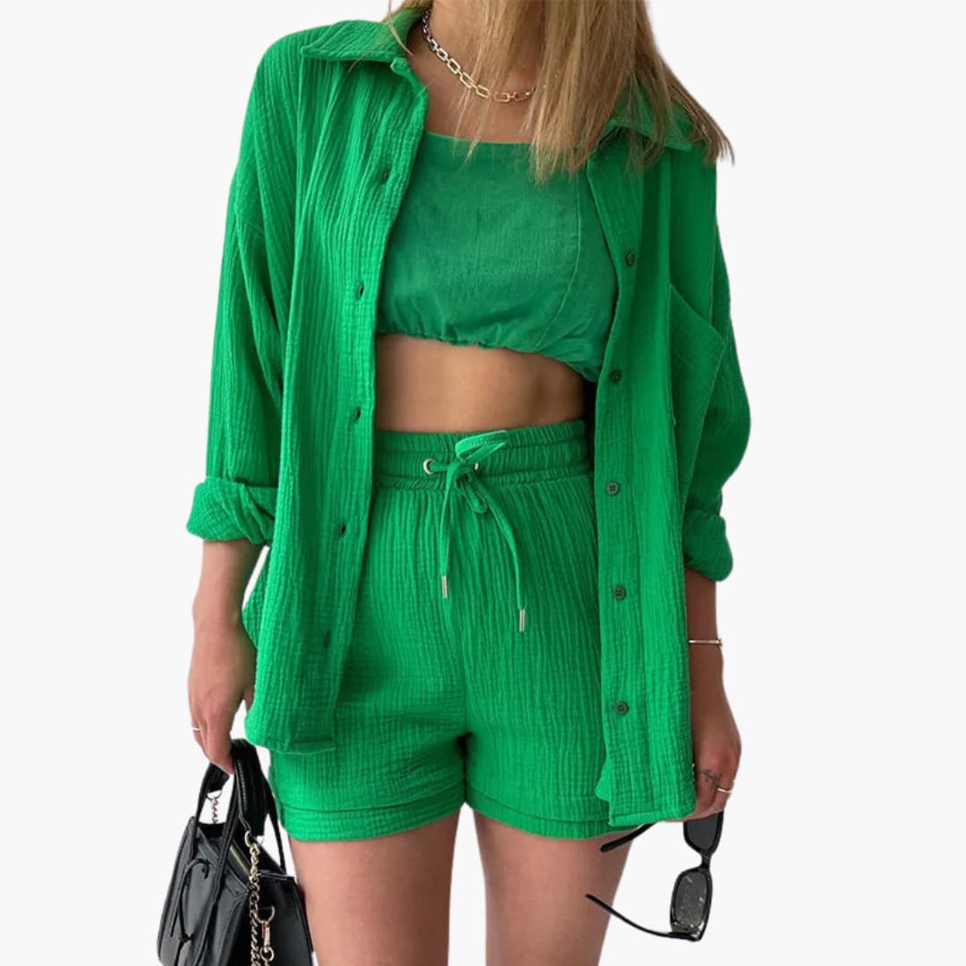 Eliza™ | Comfortabele 2-delige zomer set