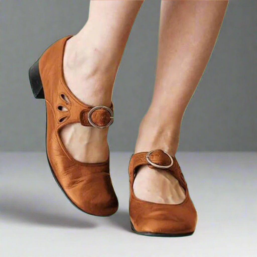 Denisa™ | Orthopedische Leren Sandalen met Comfortabele Wedge Zool