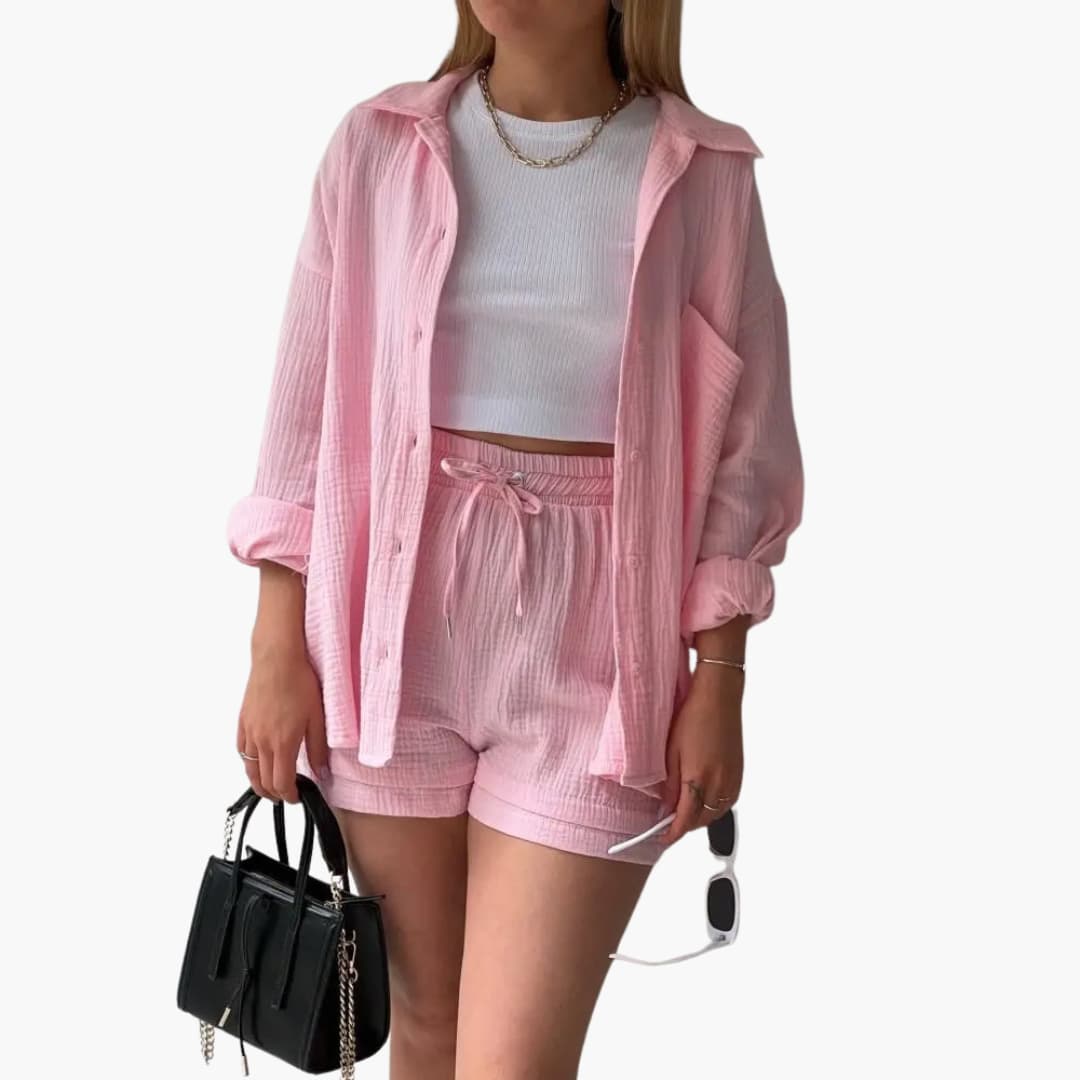 Eliza™ | Comfortabele 2-delige zomer set