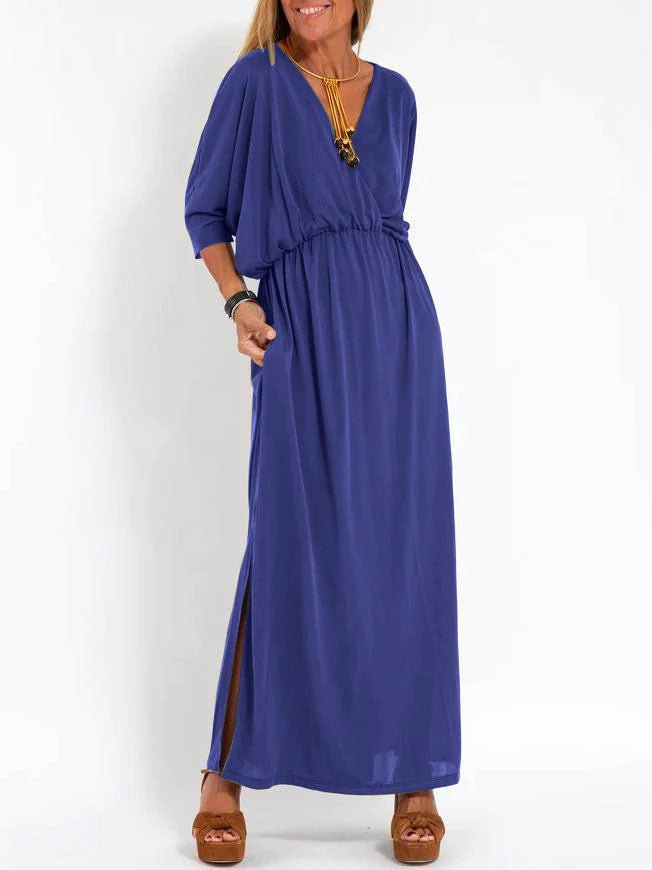 Ellen™ | Elegante luchtige maxi jurk