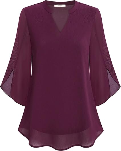 Annelyn™ | Luxe chiffon blouse