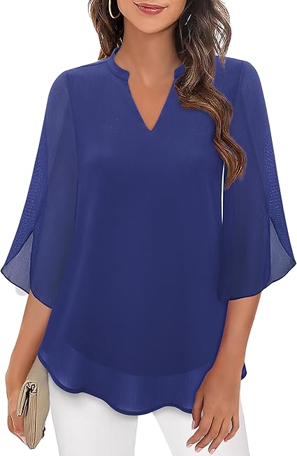 Annelyn™ | Luxe chiffon blouse