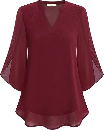 Annelyn™ | Luxe chiffon blouse