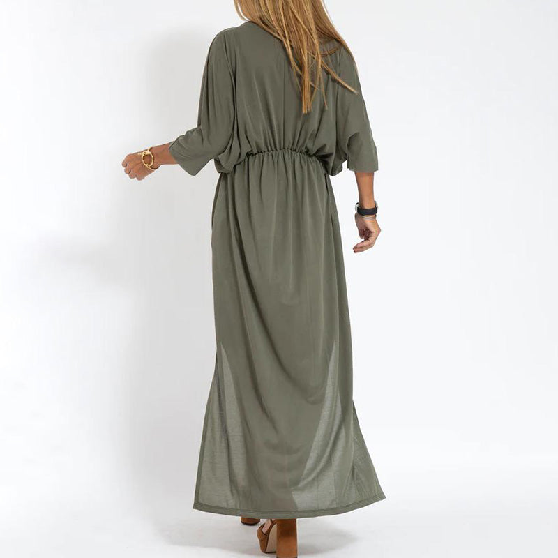 Ellen™ | Elegante luchtige maxi jurk