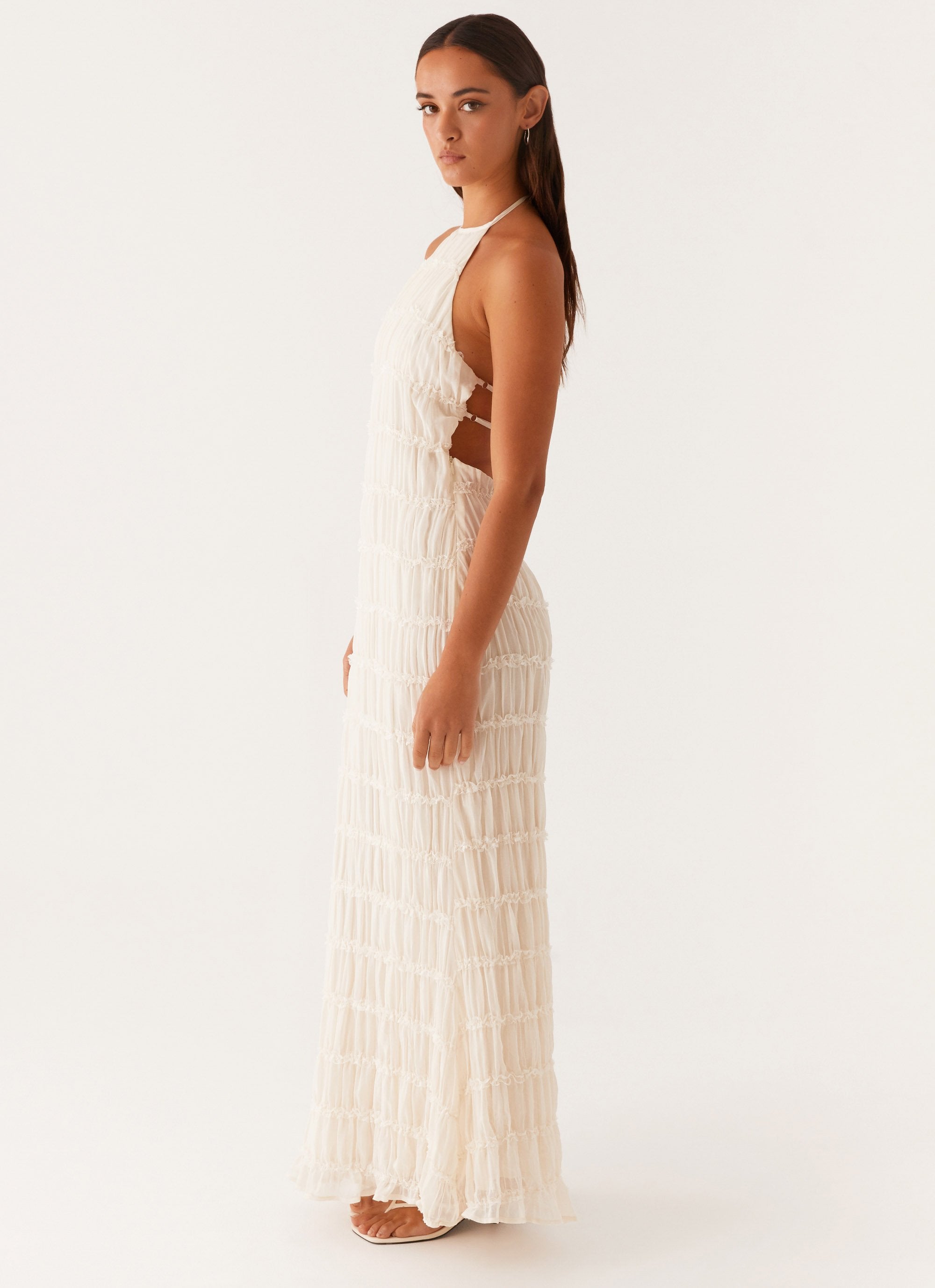 Kimberly™ | Halterjurk met open rug