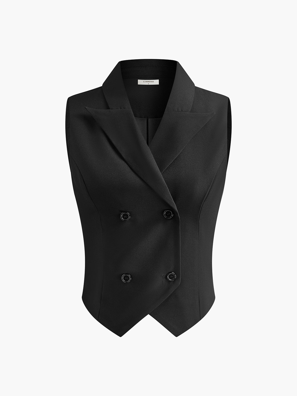 Romina - Suit Waistcoat Met Geplooide Mini Rok Set