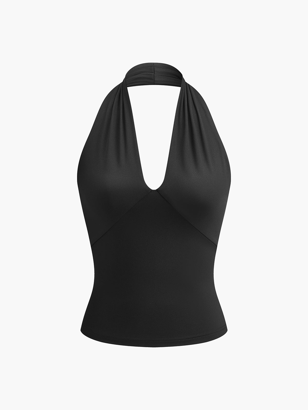 Aliyah - V-Hals Halter Open Rug Tanktop