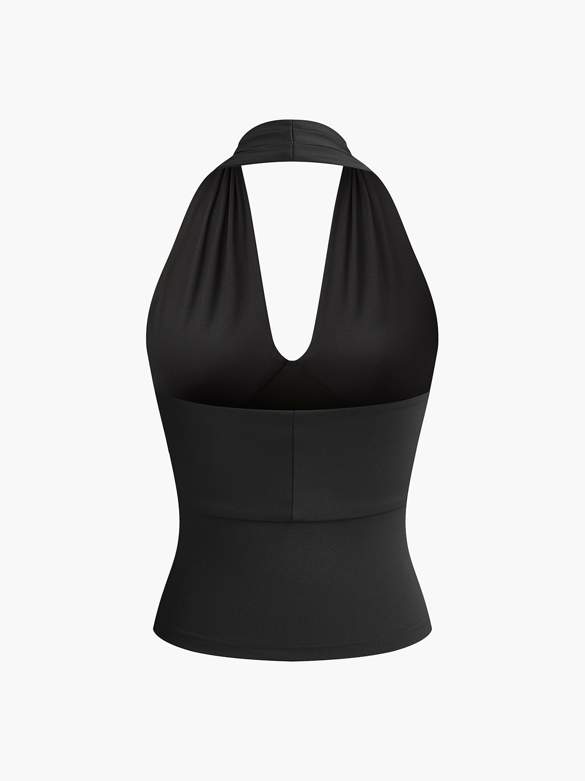 Aliyah - V-Hals Halter Open Rug Tanktop