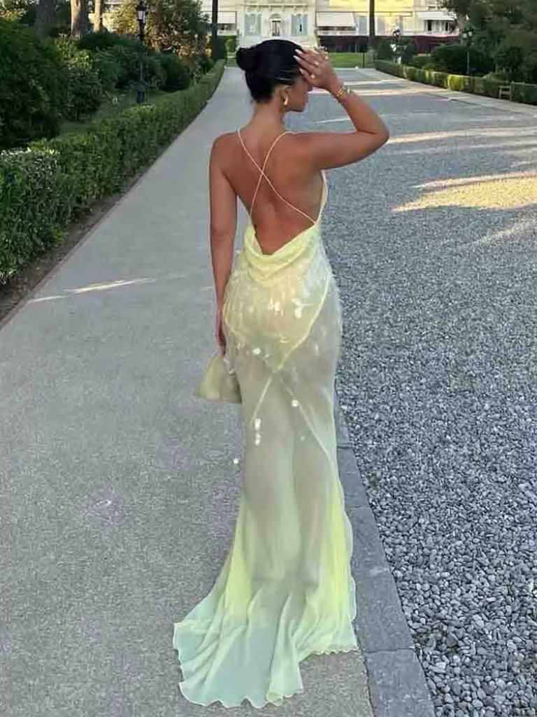 Soléa™ | Pastelgele jurk met zomerse flair