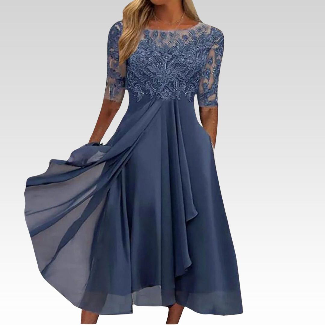 Amalia™ | Elegante kanten jurk