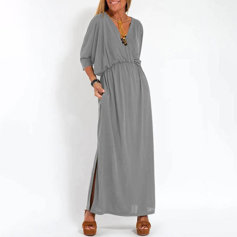 Ellen™ | Elegante luchtige maxi jurk