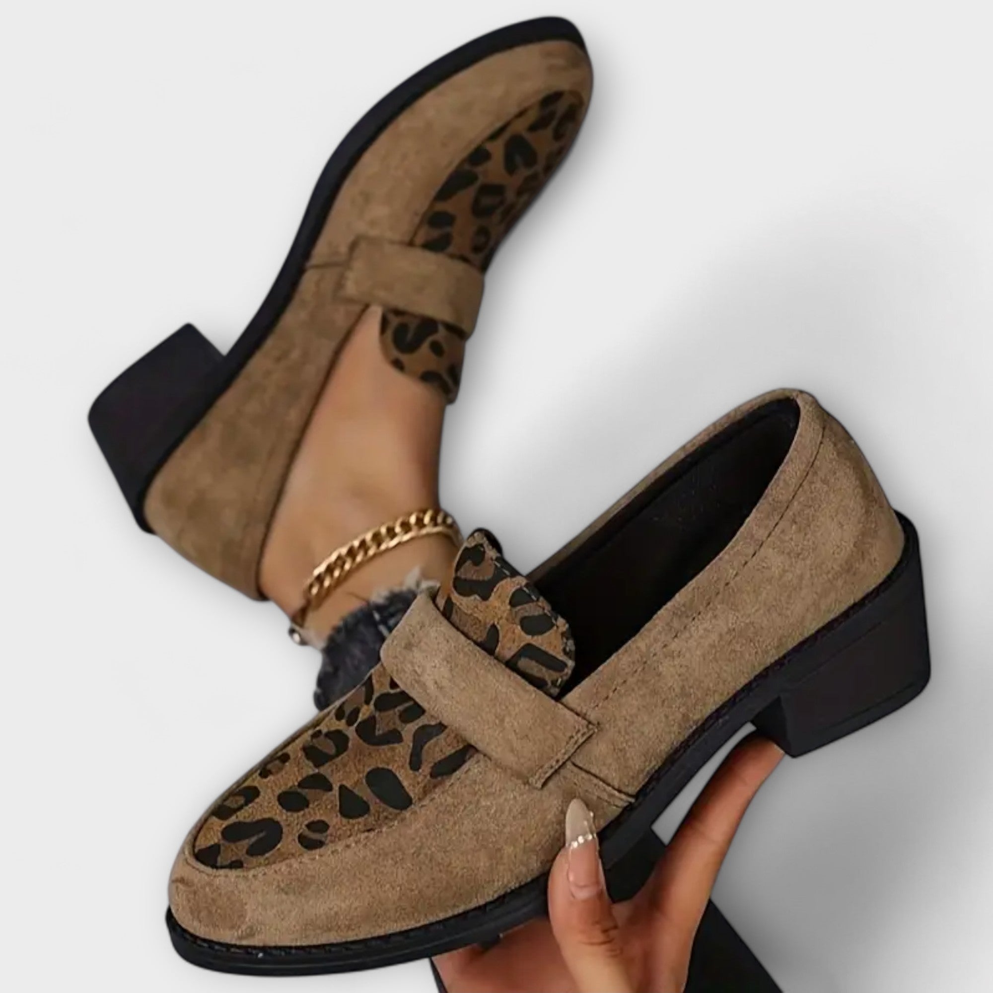 Karla™ | Elegante schoen met luipaardprint