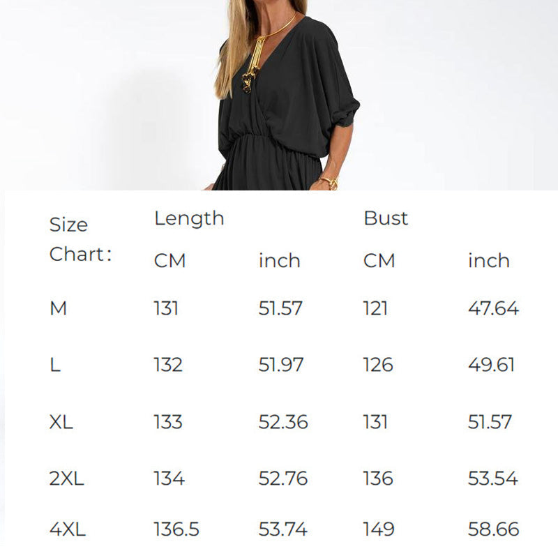 Ellen™ | Elegante luchtige maxi jurk
