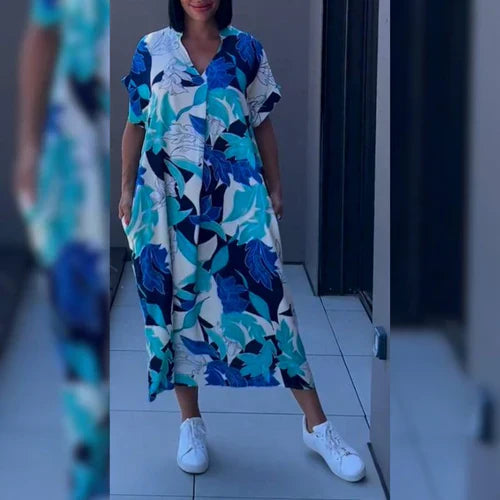Elena™ | Elegante bloemenjurk