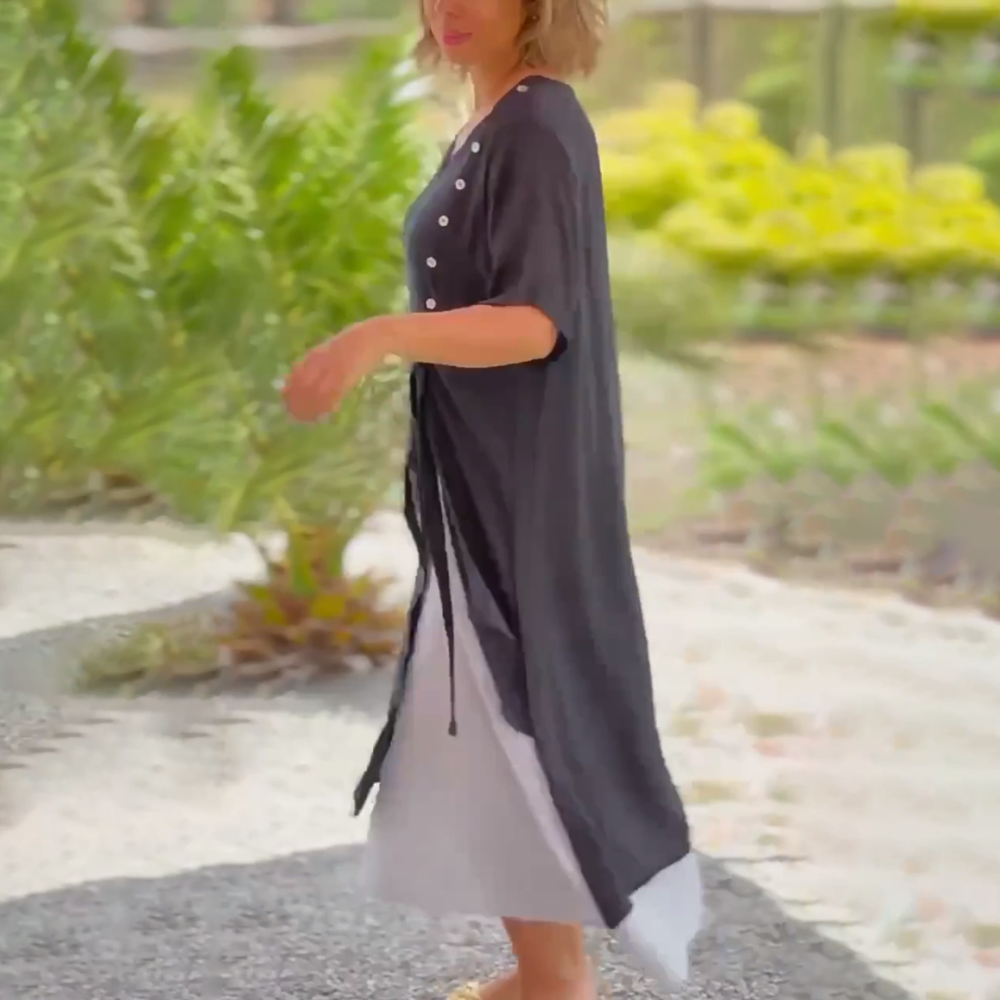 Elisa™ | Comfortabele en elegante lange jurk