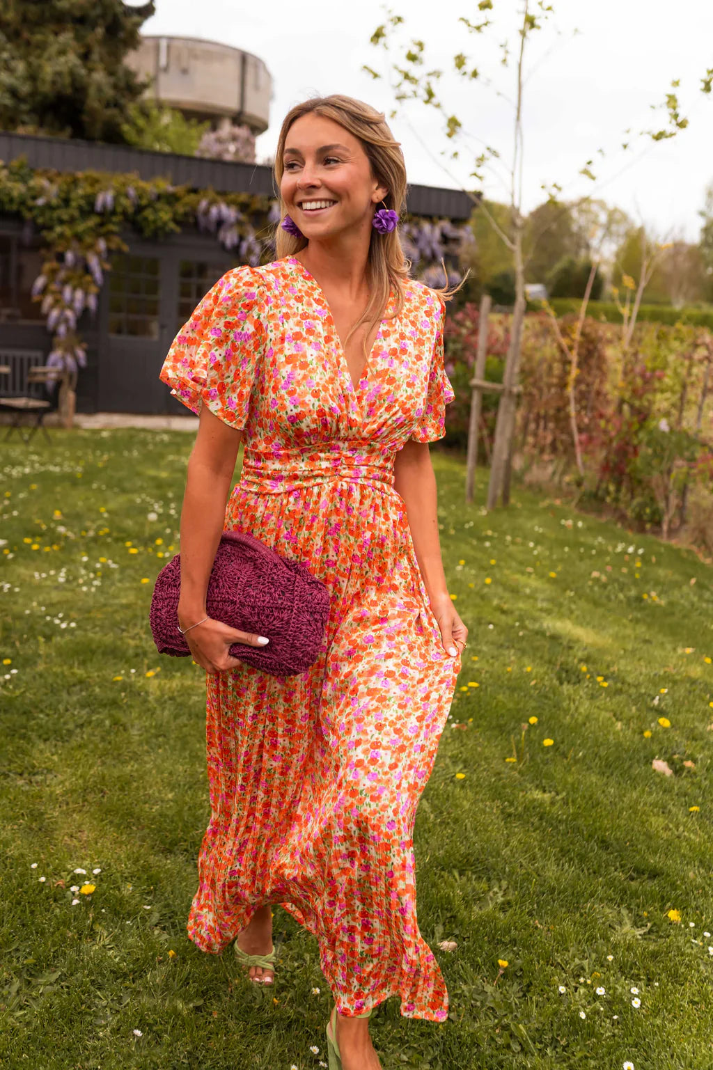 Marlene™ | Zomerse bloemenjurk