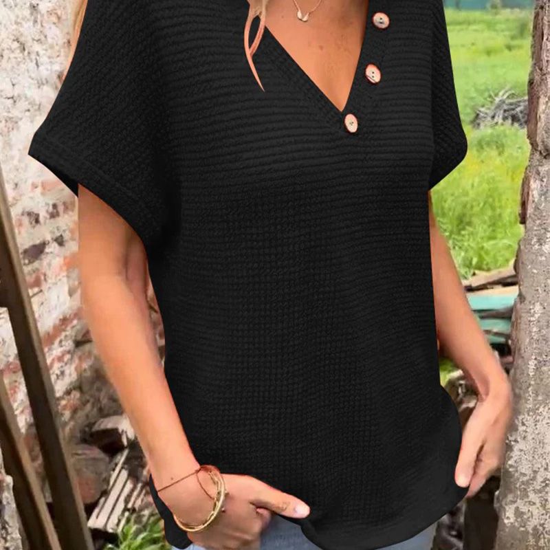 Nina™ | Top met korte mouwen