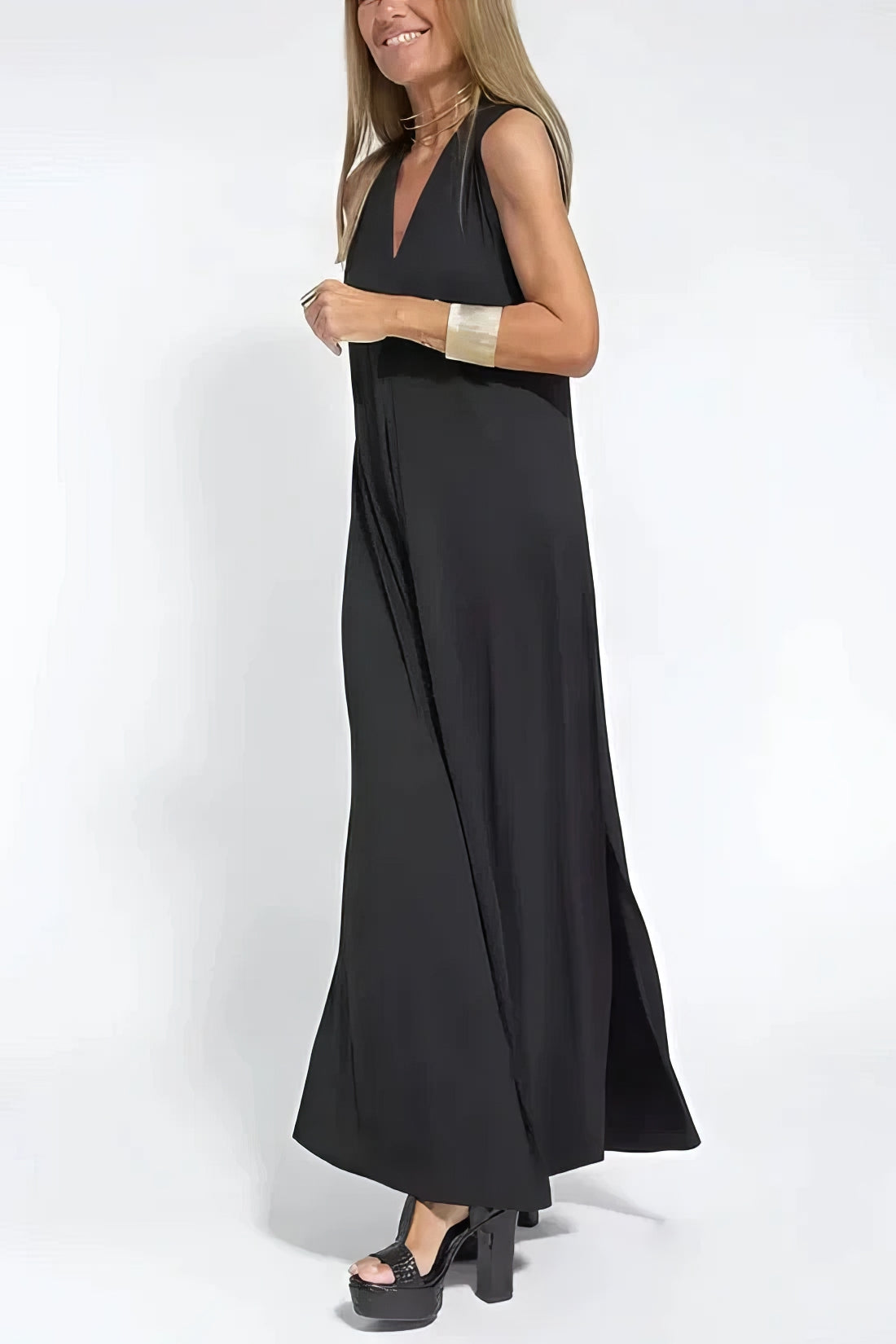 Saskia™ | Casual mouwloze jurk
