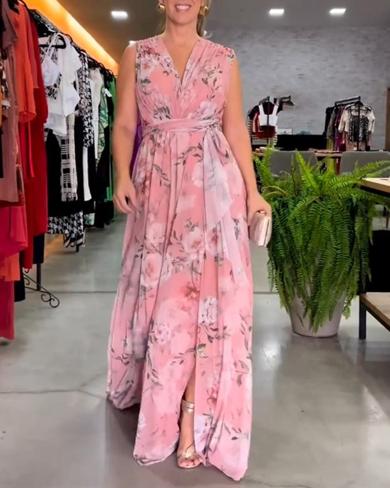Venesa™ | Elegante jurk met bloemen patroon
