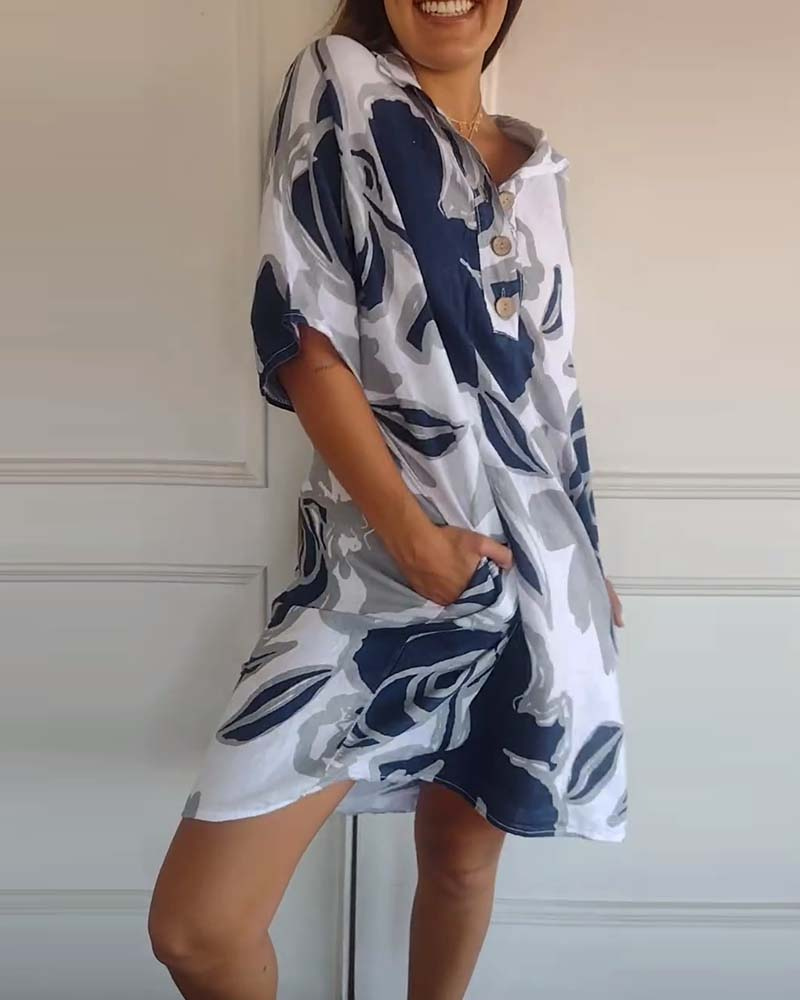 Clemencia™ | Midi jurk casual