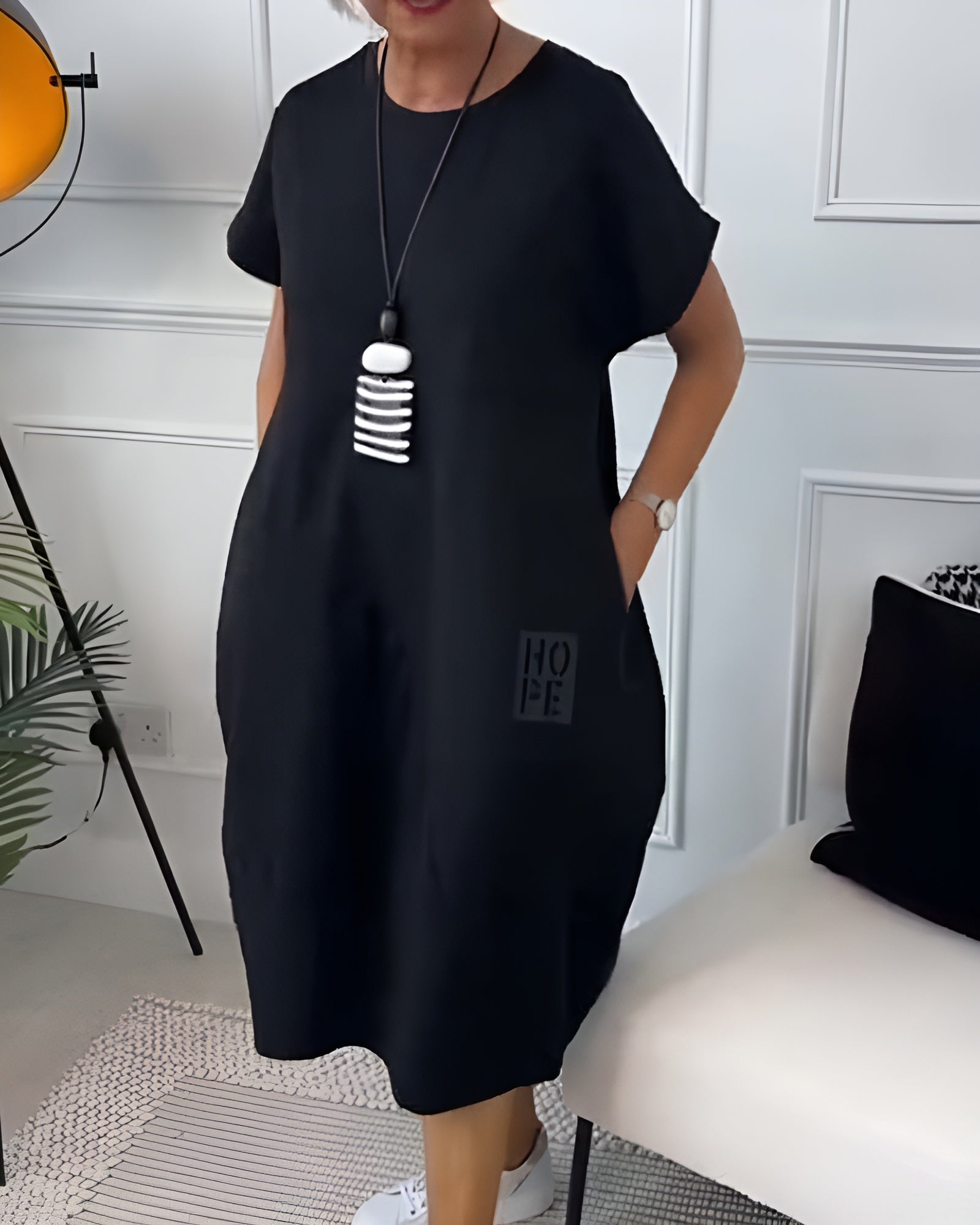 Iris™ | Casual midi jurk