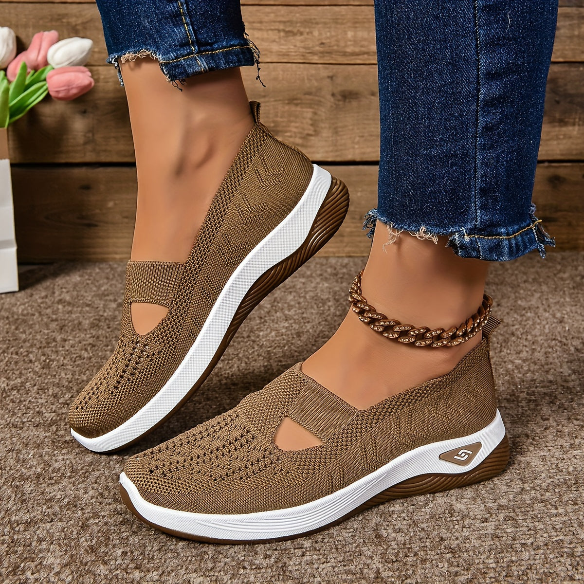 Sanne™ | Antislip instappers