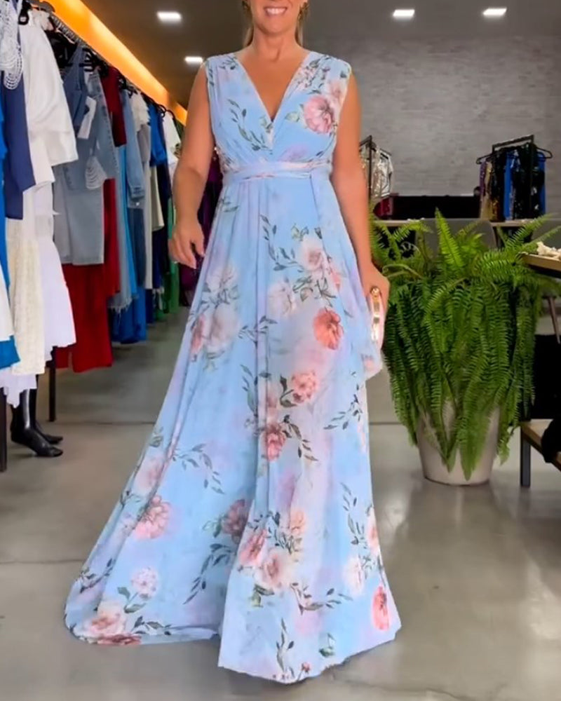Venesa™ | Elegante jurk met bloemen patroon