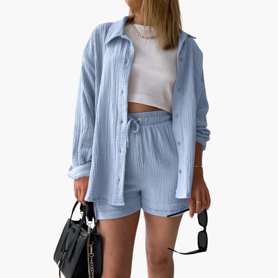 Eliza™ | Comfortabele 2-delige zomer set