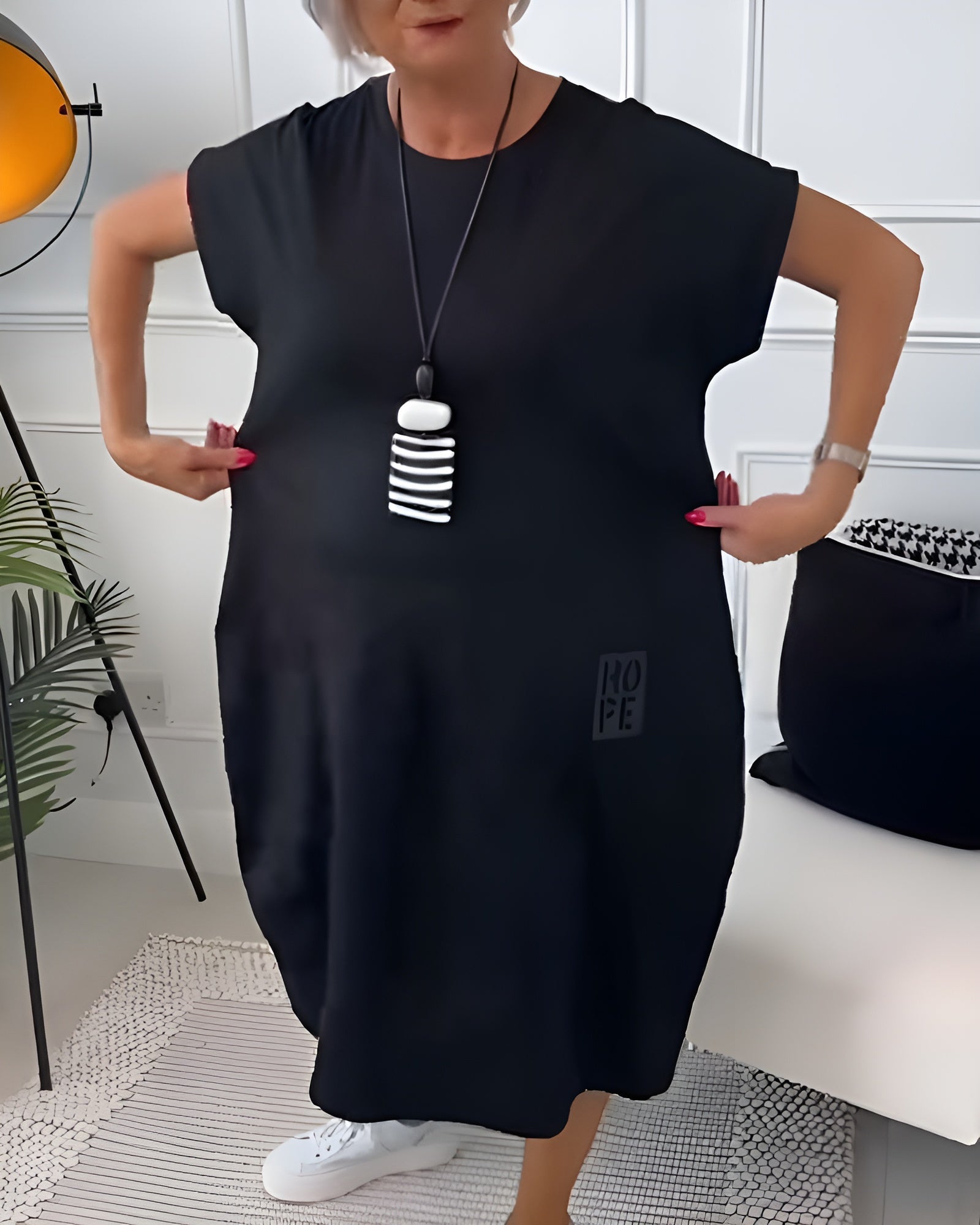 Iris™ | Casual midi jurk
