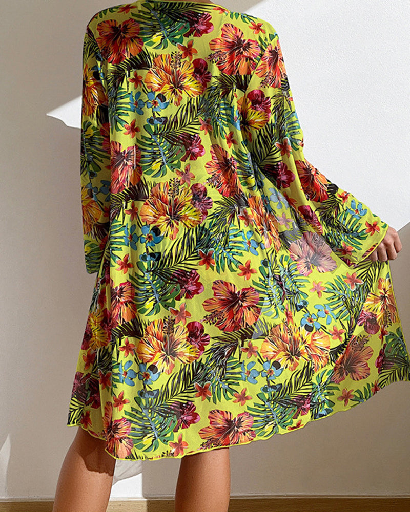 Glenda™ | Bikini met bloemen