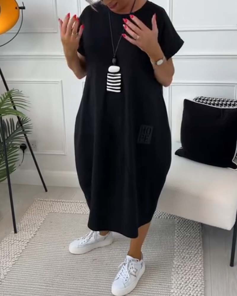 Iris™ | Casual midi jurk