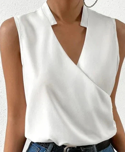 Elena - Elegante mouwloze top - tijdloos, stijlvol & veelzijdig
