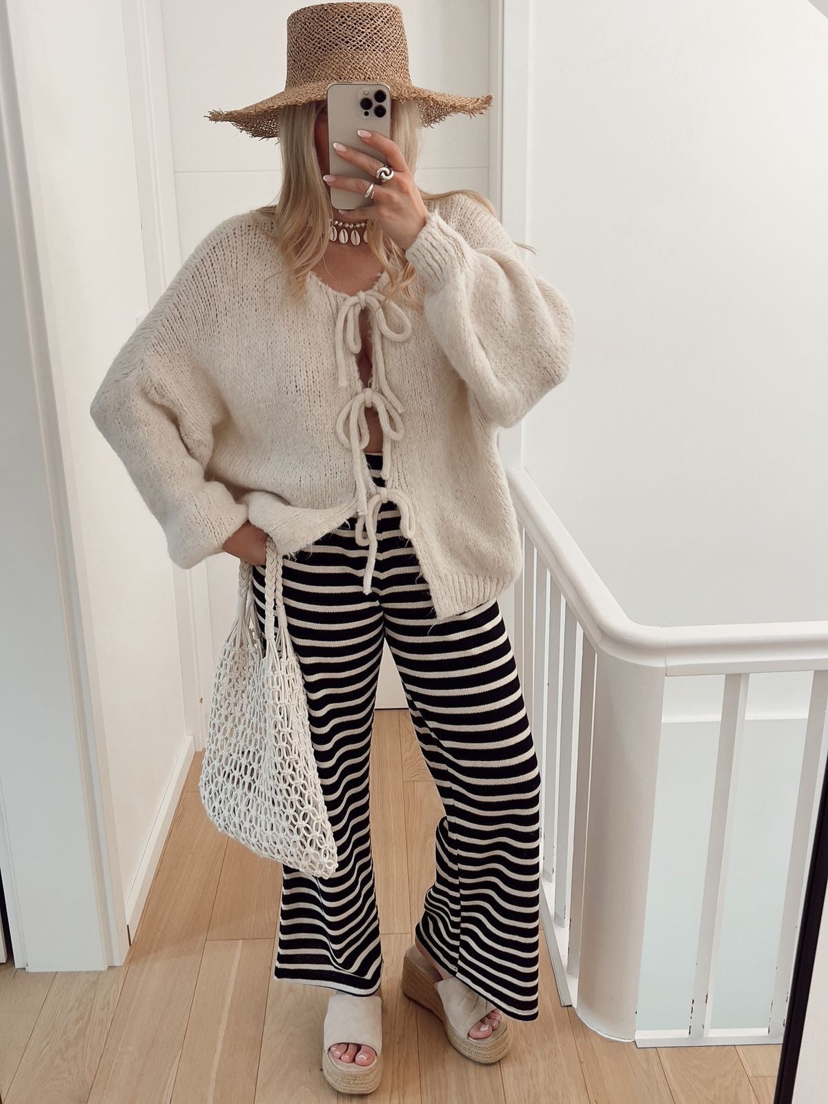 Mily™ | Vest met strikjes