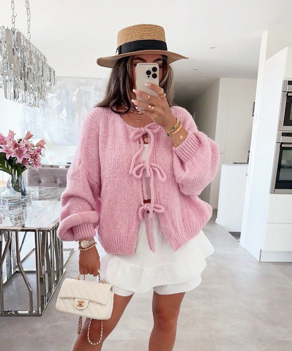 Mily™ | Vest met strikjes