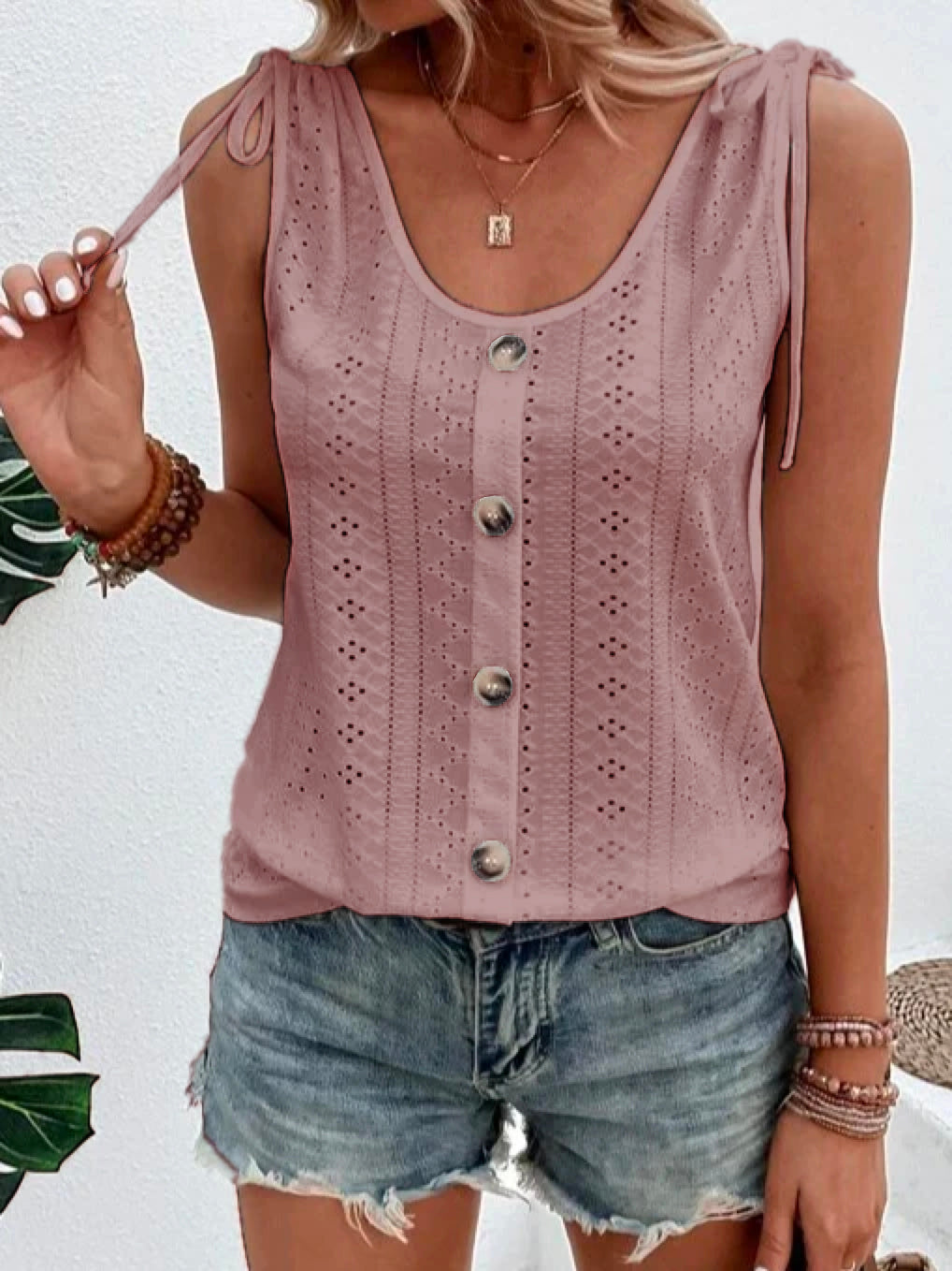 Sara™ | Mouwloze Blouse (Bijna uitverkocht)