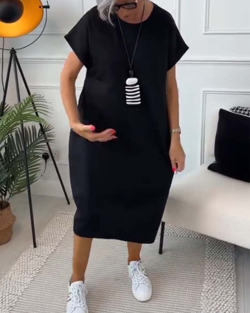 Iris™ | Casual midi jurk