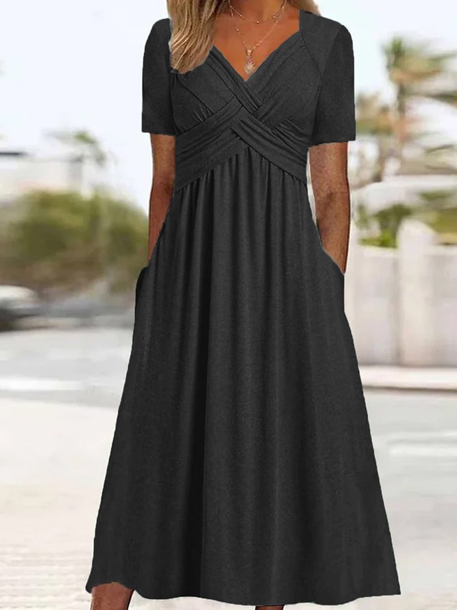 Simone™  | Elegante casual jurk