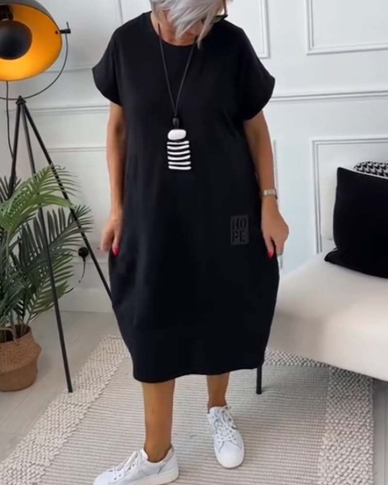 Iris™ | Casual midi jurk