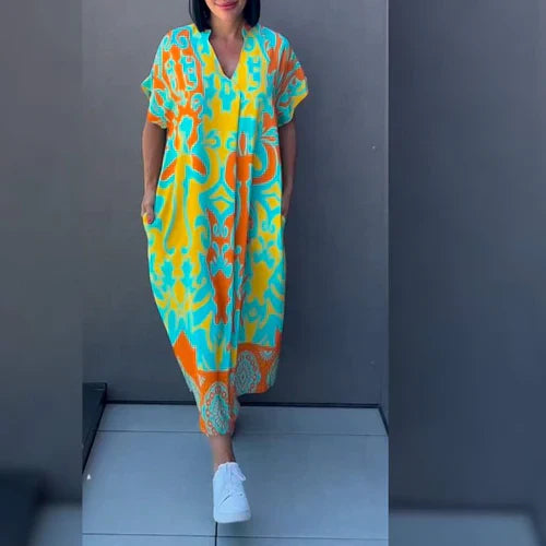 Elena™ | Elegante bloemenjurk