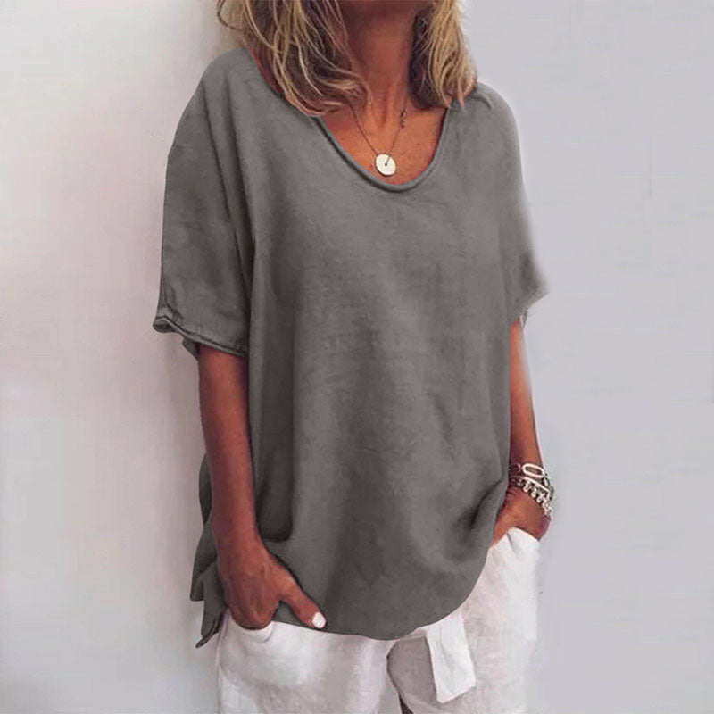 Elegante blouse voor natuurlijke schoonheid