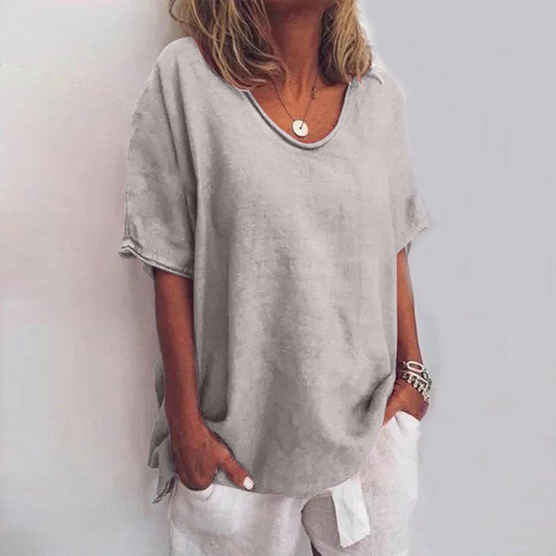 Elegante blouse voor natuurlijke schoonheid