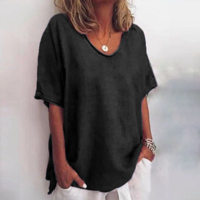 Elegante blouse voor natuurlijke schoonheid