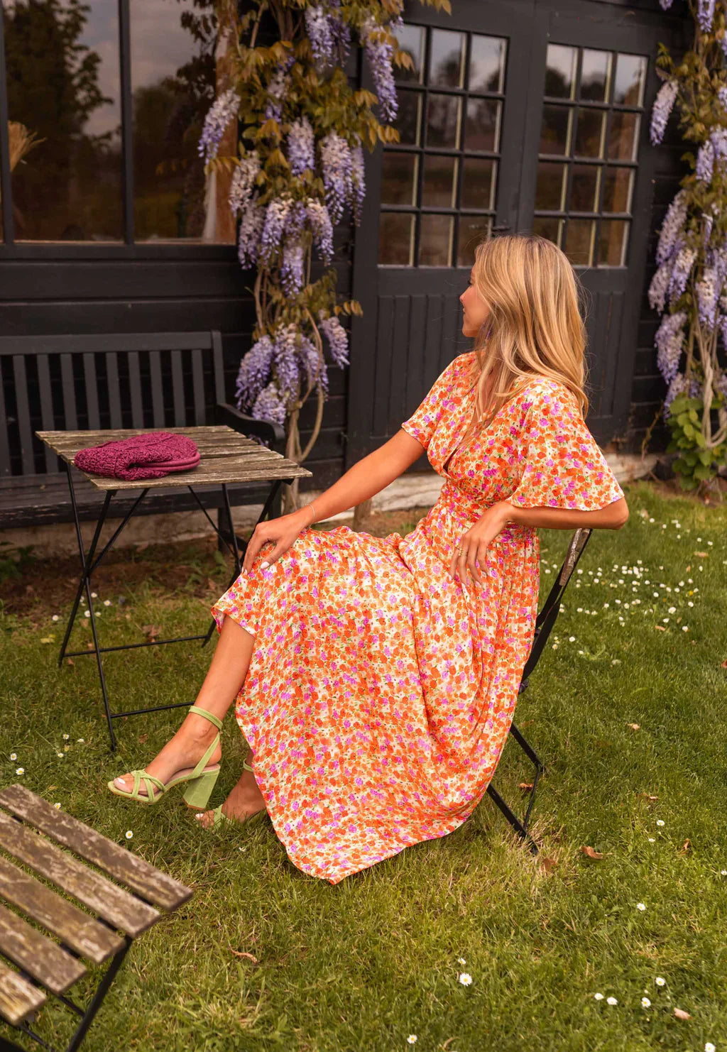Marlene™ | Zomerse bloemenjurk