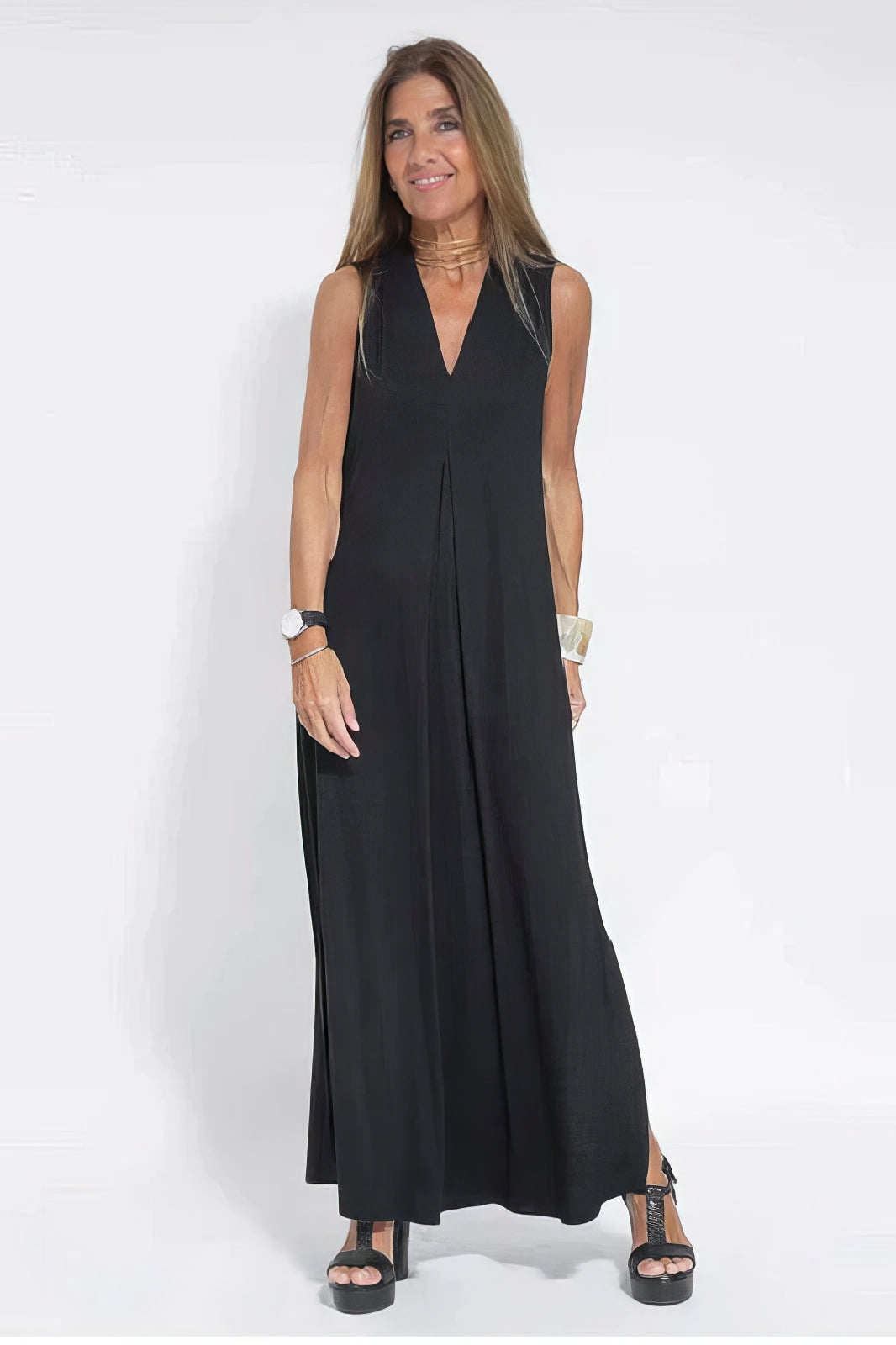 Saskia™ | Casual mouwloze jurk