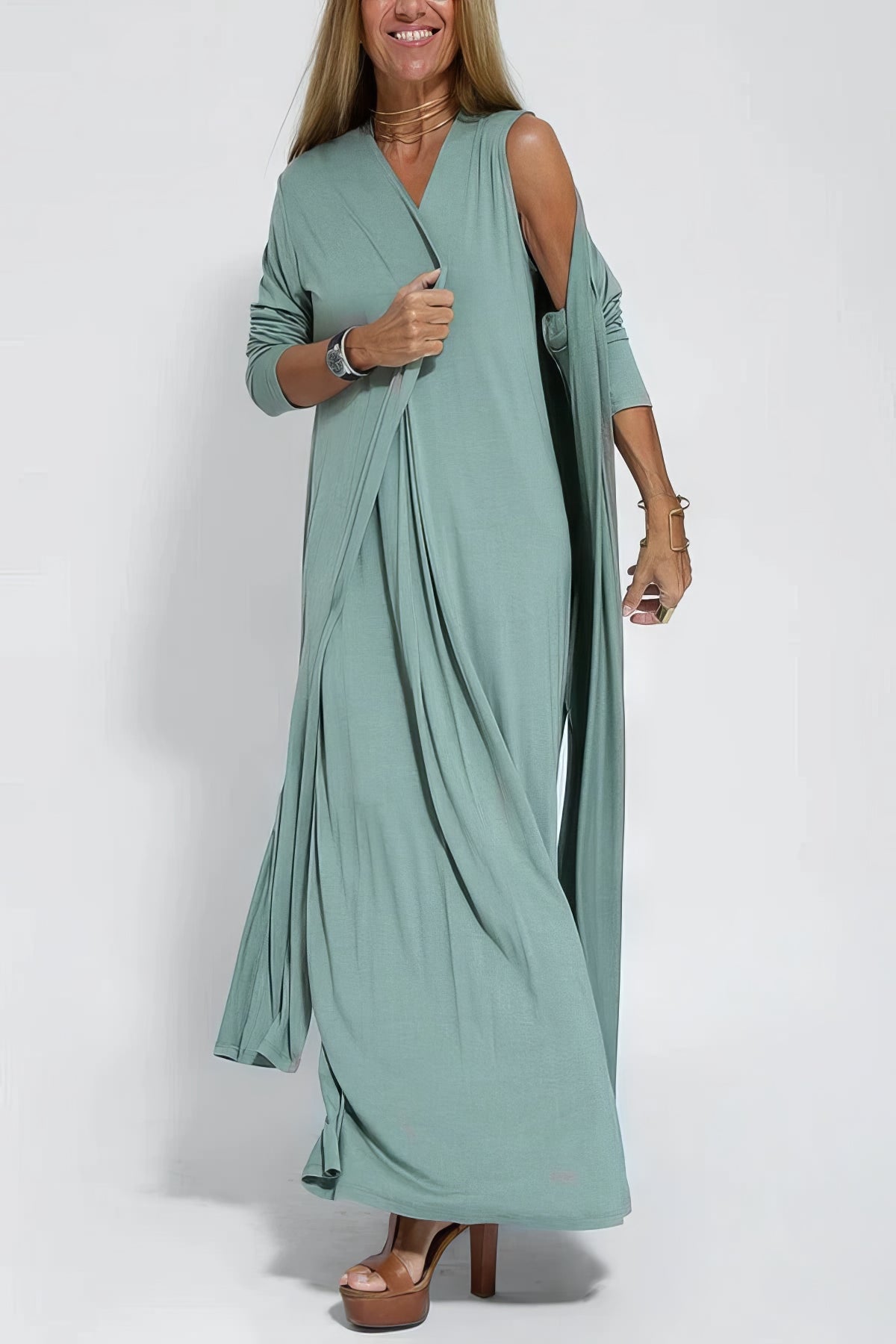 Saskia™ | Casual mouwloze jurk